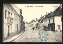 CPA Arnay-le-Duc, Rue Saint Jaques  - Arnay Le Duc