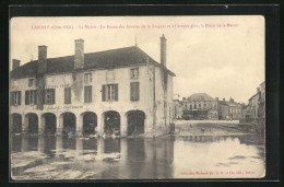 CPA Laignes, L Mairie - La Bassin Des Sources De La Laignes  - Autres & Non Classés