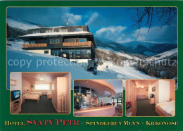 73160782 Spindlermuehle Spindleruv Mlyn Hotel Svaty Petr Winterlandschaft  - Czech Republic