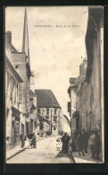 CPA Auxonne, Rue De La Paix  - Auxonne