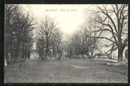 CPA Blamont, Place Des Tilleuls  - Autres & Non Classés