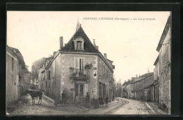 CPA Chateau L`Evèque, La Rue Principale, Vue De La Rue  - Other & Unclassified