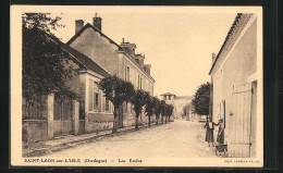 CPA Saint-Léon-sur-l`Isle, Les Ecoles  - Other & Unclassified