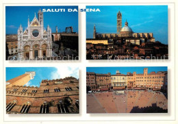 73159884 Siena Muschelplatz Duomo Panorama Siena - Sonstige & Ohne Zuordnung