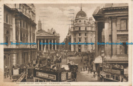 R048201 Mansion House And Royal Exchange. London. RP. 1929 - Altri & Non Classificati