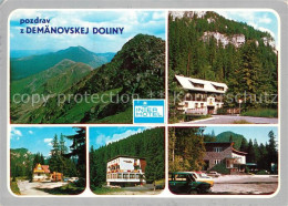 73157939 Demaenovska Dolina Landschaftspanorama Niedere Tatra Hotel Berghaus Ban - Slowakije