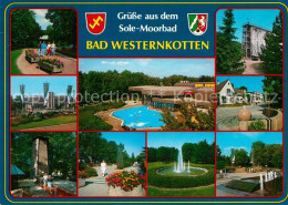 73157827 Bad Westernkotten Sole Moorbad Kurpark Springbrunnen Saline Bad Western - Sonstige & Ohne Zuordnung