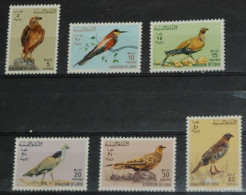 LIBYA 1965, Birds, Animals, Fauna, Mi #178-83, MNH**, CV: €14 - Otros & Sin Clasificación