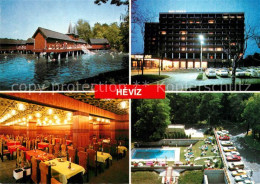 73157127 Heviz Gyogyfuerdo Heilbad Hotel Restaurant Swimming Pool See Heviz - Hongrie