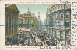 R048246 London. Mansion House And Cheapside. 1904 - Autres & Non Classés