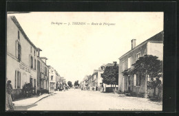 CPA Thenon, Route De Périgeux  - Other & Unclassified
