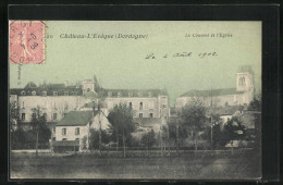 CPA Chateau-l'Eveque, Le Couvent Et L'Eglise  - Otros & Sin Clasificación