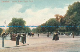 R048810 London. Rotten Row. Hyde Park. Empire - Sonstige & Ohne Zuordnung