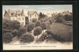 CPA Étables, Boulevard Legris Conduisant à La Plage  - Sonstige & Ohne Zuordnung