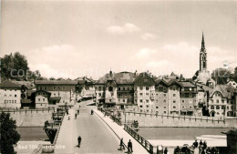 73155506 Bad Toelz Isarbruecke Altstadt Kirche Bad Toelz - Bad Toelz