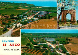 73155414 Tarragona Camping El Arco Fliegeraufnahme Torbogen Tarragona - Other & Unclassified