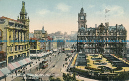 R048900 Princes Street From Scotts Monument. Edinburgh. 1932 - World