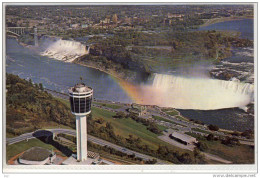 NIAGARA FALLS - Air View With Seagram's Tower LOOKOUT AUSSICHTS TURM - Niagarafälle