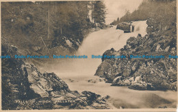 R048911 Falls Of Muick. Ballater. Valentine. Selectype - World