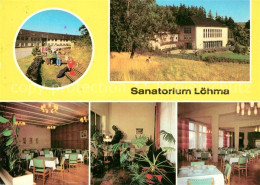 73152610 Loehma Leutenberg Sanatorium Restaurant Loehma Leutenberg - Sonstige & Ohne Zuordnung