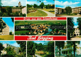 73152522 Bad Goegging Teilansichten Schwefelbad Kurhotels Park Fliegeraufnahme B - Other & Unclassified
