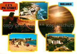 73152492 Can Picafort Mallorca Strand Sonnenuntergang Am Meer Fliegeraufnahme  - Andere & Zonder Classificatie