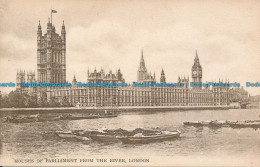 R048922 Houses Of Parliament From The River. London. Samuels Ltd - Altri & Non Classificati