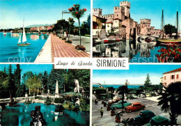 73151903 Sirmione Lago Di Garda Burg Parkanlage Sirmione Lago Di Garda - Altri & Non Classificati