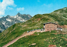 73151785 Penserjoch Passo Di Pennes Alpenrosenhof Mit Weisshorn  - Altri & Non Classificati