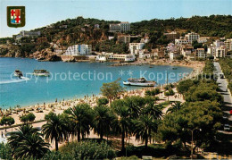 73151490 San Feliu De Guixols La Conca Strand Promenade Palmen San Feliu De Guix - Autres & Non Classés