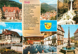 73147241 Bad Urach Kurort Schwaebische Alb Burgruine Hohenurach Residenzschloss  - Bad Urach