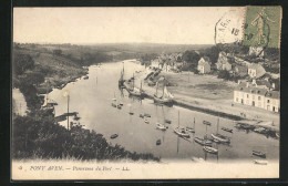 CPA Pont-Aven, Vue Générale Du Port  - Pont Aven