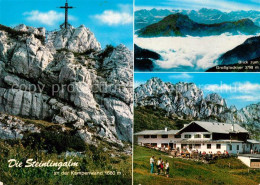 73143147 Steinlingalm Mit Kampenwand Und Grossglockner Steinlingalm - Altri & Non Classificati