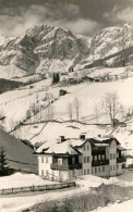 73143025 Muehlbach Hochkoenig Ski Und Bergsteigerheim Winterpanorama Alpen Muehl - Altri & Non Classificati