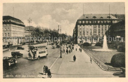 73142991 Berlin Unter Den Linden Pariser Platz Fontaene Doppeldeckerbus Berlin - Andere & Zonder Classificatie