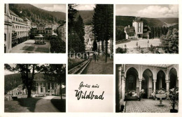 73142934 Wildbad Schwarzwald Kurhaus Brunnen Bergbahn Wildbad Schwarzwald - Altri & Non Classificati