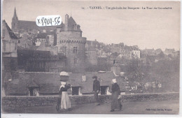 VANNES- VUE GENERALE DES REMPARTS- LA TOUR DU CONNETABLE - Vannes