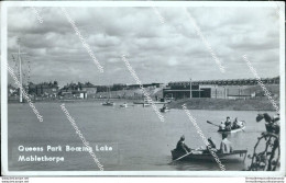 Bf302 Cartolina Queens Park Booring Lake Mablethorpe Regno Unito - Autres & Non Classés