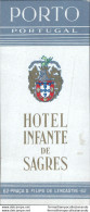 Bh150 Etichetta Da Bagaglio Hotel Infante De Sagres Porto Portugal - Otros & Sin Clasificación