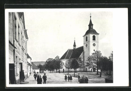 AK Neu-Reichenau, Ortspartie  - Czech Republic