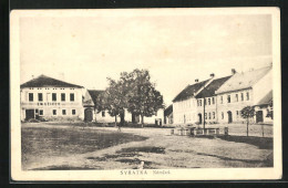 AK Svratka, Strasse Mit Ladengeschäft  - Czech Republic