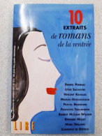 10 Extraits De Romans De La Rentrée - Andere & Zonder Classificatie