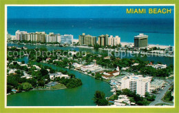 73732458 Miami_Beach Ocean Front Hotels Alont The Blue Atlantic Aerial View - Andere & Zonder Classificatie