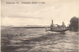 Starnberger See, Dampfer Bavaria In Fahrt - Starnberg