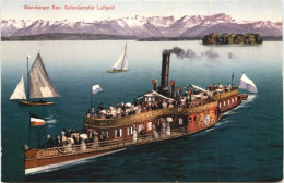 Starnberger See, Salondampfer Luitpold - Starnberg