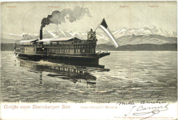 Starnberger See, Dampfer Bavaria - Starnberg