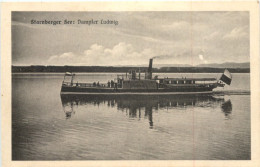 Starnberger See, Dampfer Ludwig - Starnberg