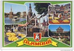 ALKMAAR - Multi View Kaasmarkt ....,    Nice Stamp - Alkmaar