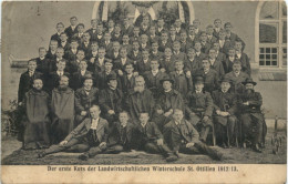St. Ottilien, Kloster, Der Erste Kurs Der Landwirtschaftl. Winterschule 1912 - Landsberg