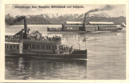 Starnberger See, Dampfer Wittelsbach Und Luitpold - Starnberg